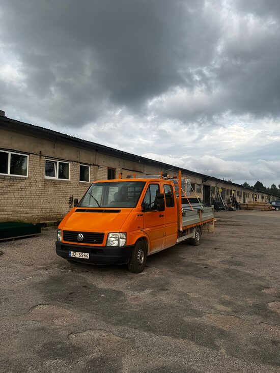 VW LT35 ar kravas kasti